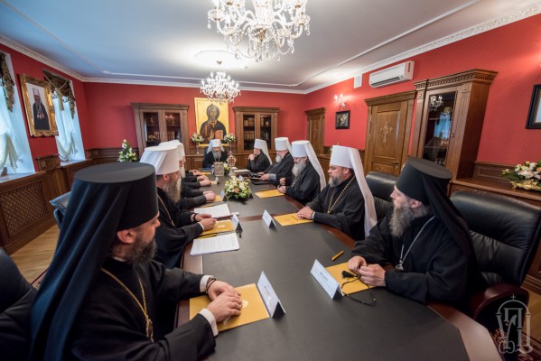 Состоялось заседание Синода Украинской Православной Церкви