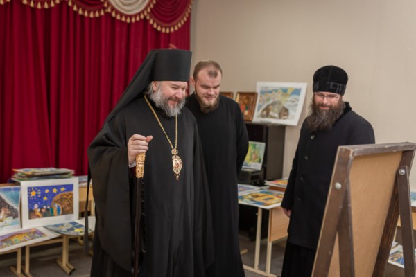 Председатель жюри Преосвященнейший епископ Симон принял участие в подведении итогов VIII открытого епархиального фестиваля православной культуры и творчества «Свет Рождества» 2022 г.