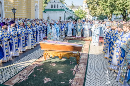 Состоялось прославление в лике святых митрополита Киевского и Галицкого Иоанникия (Руднева) и схииеромонаха Вассиана Слепого (Балашевича)