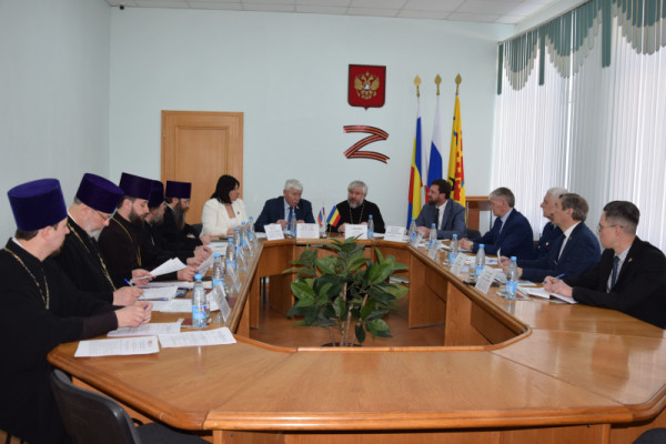 Заседание организационного комитета по подготовке к IV Палестинским чтениям Шахтинской епархии прошло в Городской Думе города Шахты