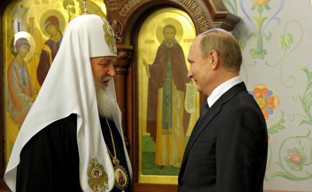 Патриарх Кирилл пожелал Путину крепости душевных сил и помощи Божией