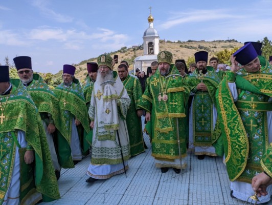 Преосвященнейший епископ Симон принял участие в торжествах по случаю дня памяти преподобной Арсении (Себряковой) в Спасо-Преображенском монастыре в городе Серафимовиче Волгоградской области