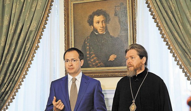 Самых честных правил Министерство культуры и Церковь заключили "Пушкинский союз"